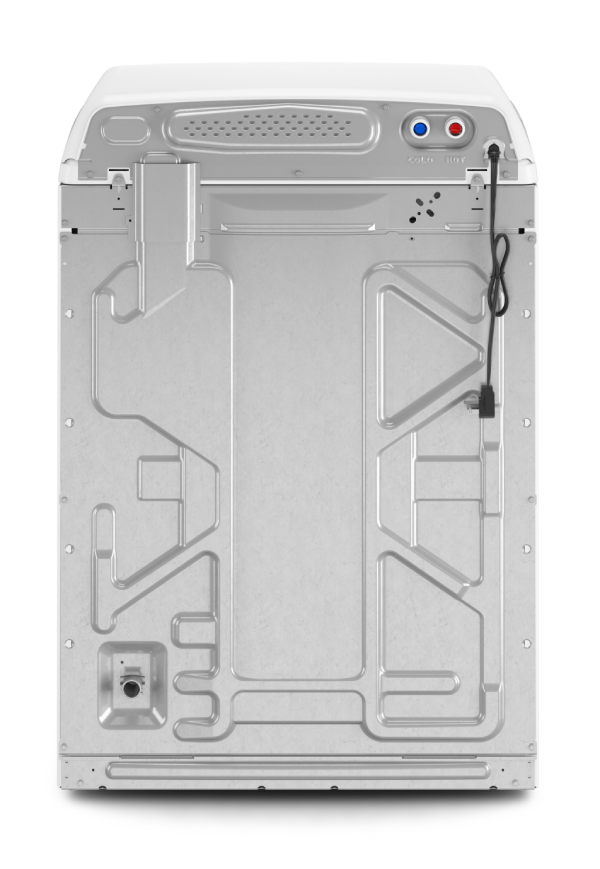 28" Whirlpool 5.2 Cu. Ft. Top Load Agitator Washer with Built-In Faucet - WTW5015LW