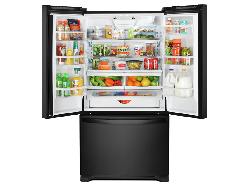 33" Whirlpool 22 cu. ft.  Wide French Door Refrigerator - WRFF5333PB