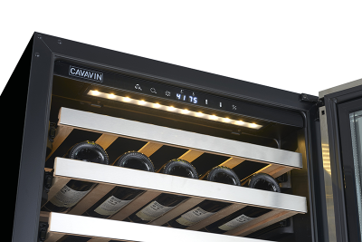 23" Cavavin Vinoa Collection Built-In Or Freestanding Wine Cellar With LED Interior Lighting - V-163WSZ