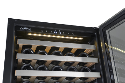 23" Cavavin Vinoa Collection Built-In Or Freestanding Wine Cellar With Revesible Door - V-153WDZ