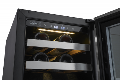 15" Cavavin Counter Depth Wine Cooler with Dual Temperature Zones - V-024WDZ