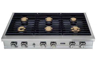 48" Dacor Modernist Series Smart Natural Gas Rangetop with 6 Sealed Burners - DTT48M876LS