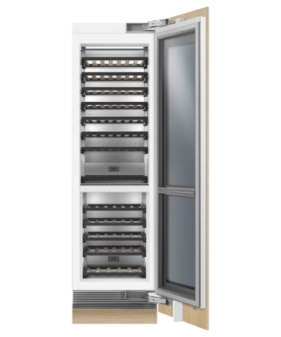 24" Fisher & Paykel	 Series 9 Integrated Column Wine Cabinet With Right Hinge In Panel Ready - RS2484VR2K1