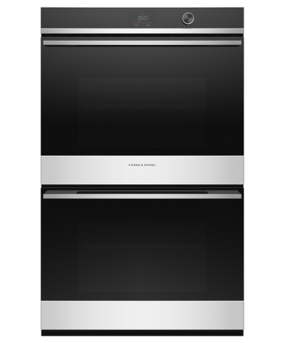 30" Fisher & Paykel Built-In Double Electric Wall Oven with 8.2 Cu. Ft. Total Oven Capacity - OB30DDPTDX1