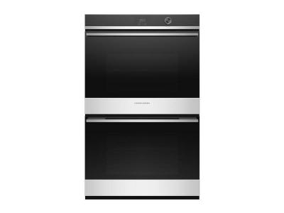 30" Fisher & Paykel Built-In Double Electric Wall Oven with 8.2 Cu. Ft. Total Oven Capacity - OB30DDPTDX1