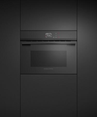 24" Fisher & Paykel Built-In Single Combination Steam Electric Wall Oven - OS24NDBB1