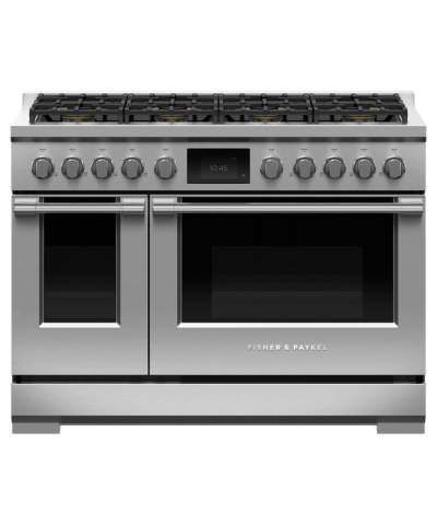 48" Fisher & Paykel Series 9 Professional Dual Fuel Range With 8 Burners - RDV3-488-N