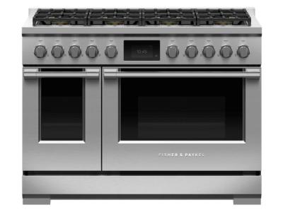 48" Fisher & Paykel Series 9 Professional Dual Fuel Range - RDV3-488-L