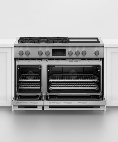 48" Fisher & Paykel Series 9 Professional Dual Fuel Range With Griddle - RDV3-485GD-L
