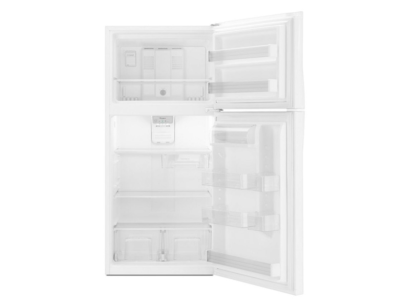 30" Whirlpool 19.2 Cu. Ft. Top-Freezer Refrigerator With LED Interior Lighting - WRT549SZDW