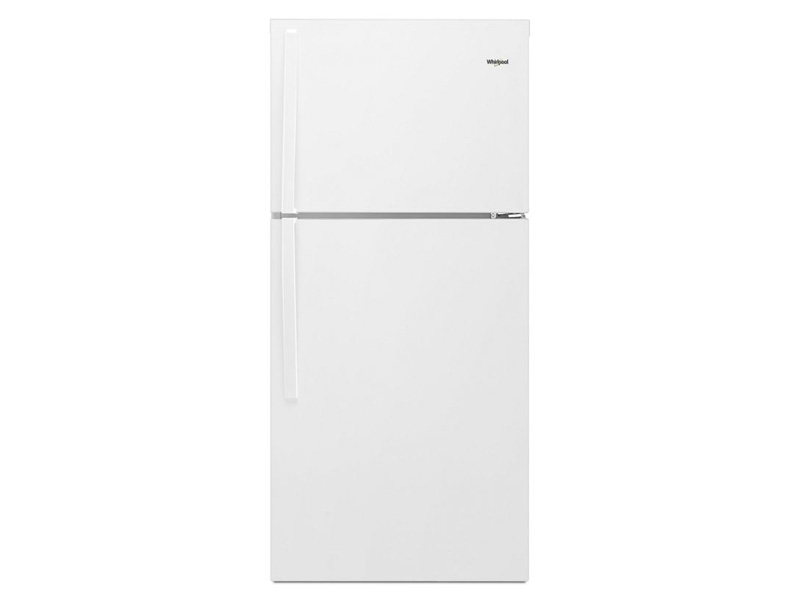 30" Whirlpool 19.2 Cu. Ft. Top-Freezer Refrigerator With LED Interior Lighting - WRT549SZDW