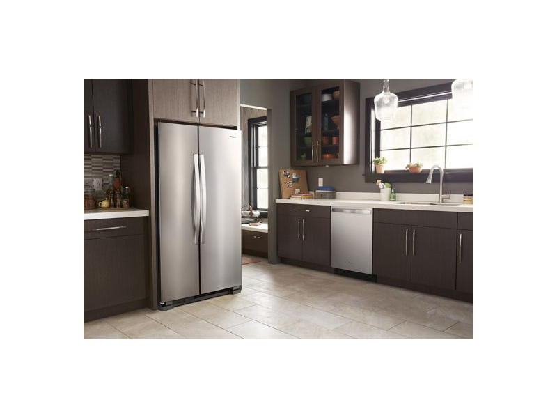 33" Whirlpool 22 Cu. Ft. Side-by-Side Refrigerator -  WRS312SNHM