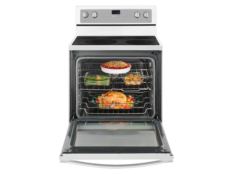 30" Whirlpool 6.4 Cu. Ft. Freestanding Electric Range With True Convection - YWFE745H0FH