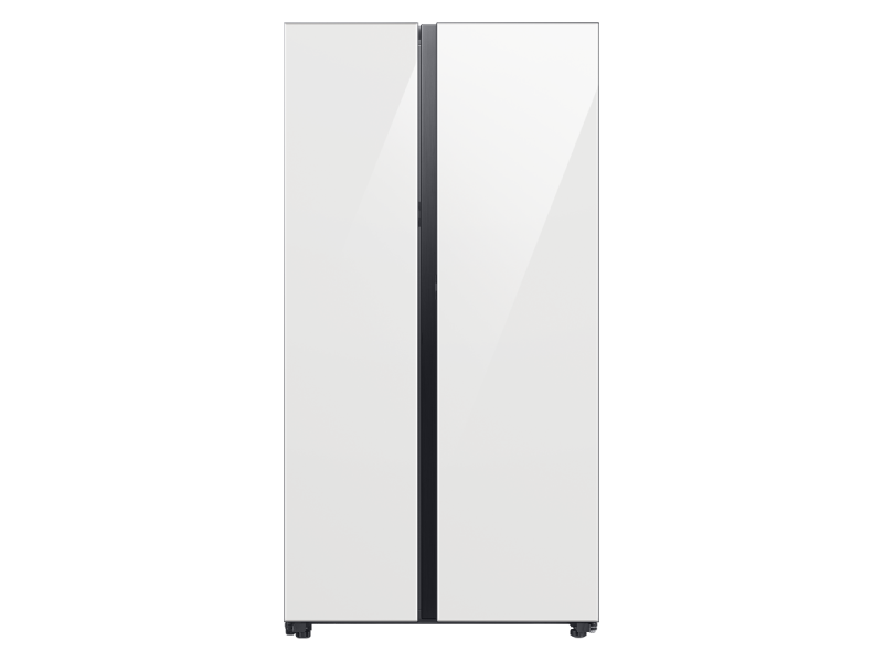 36" Samsung 22.6 Cu. Ft. Bespoke Smart Counter Depth Side-by-Side Refrigerator with Beverage Center - RS23CB760012AA