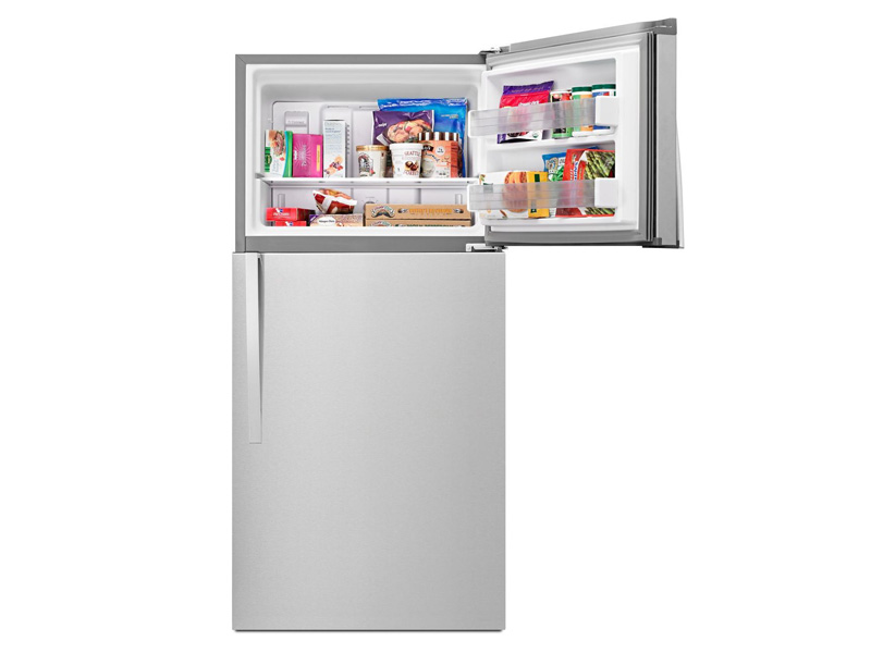 30" Whirlpool 19.2 Cu. Ft. Top-Freezer Refrigerator With LED Interior Lighting - WRT549SZDM