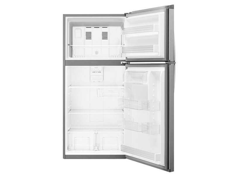 30" Whirlpool 19.2 Cu. Ft. Top-Freezer Refrigerator With LED Interior Lighting - WRT549SZDM
