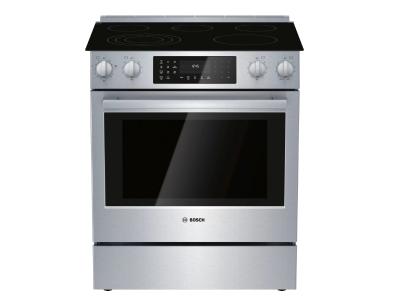 Bosch 4.6 Cu. Ft. Benchmark Electric Slide-in Range Stainless Steel - HEIP056C