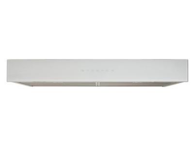 30" Best Ispira Stainless Steel Under-Cabinet Range Hood With White Glass - UCB3I30SBW