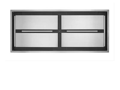 63" Best 1500 Max Blower CFM  Ceiling Mounted Range Hood in Brushed Stainless Steel- CC34IQT63SB