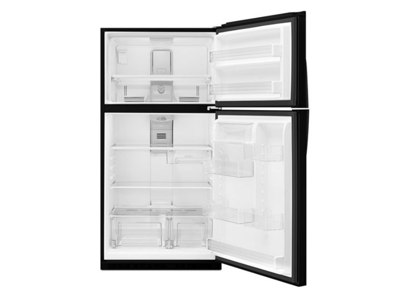33" Whirlpool® Top-Freezer Refrigerator with Optional EZ Connect Icemaker Kit - WRT541SZDB