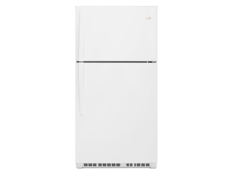 33" Whirlpool® Top-Freezer Refrigerator with Optional EZ Connect Icemaker Kit - WRT541SZDW