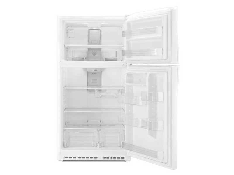33" Whirlpool® Top-Freezer Refrigerator with Optional EZ Connect Icemaker Kit - WRT541SZDW