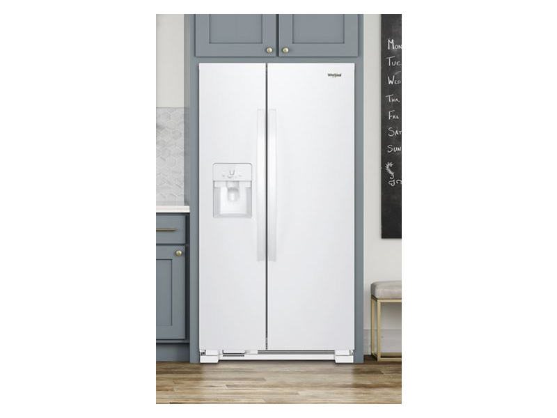 33" Whirlpool 21 Cu. Ft. Side-by-Side Refrigerator - WRS321SDHW