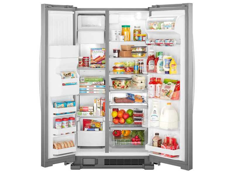 33" Whirlpool 21 Cu. Ft. Side-by-Side Refrigerator - WRS321SDHZ