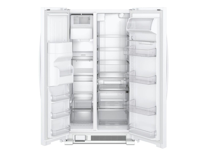 36" Whirlpool 24.55 Cu. Ft. Full-Depth Side-by-Side Refrigerator - WRS325SDHW