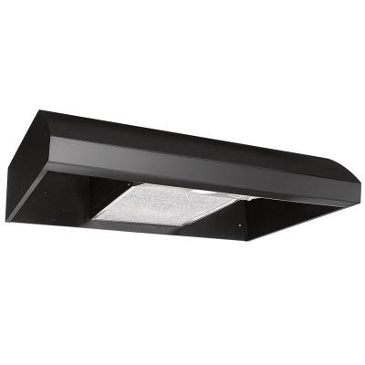 30" Broan 4-Way Convertible Under-Cabinet Range Hood With 270 Max CFM In Black - BXT130BLC