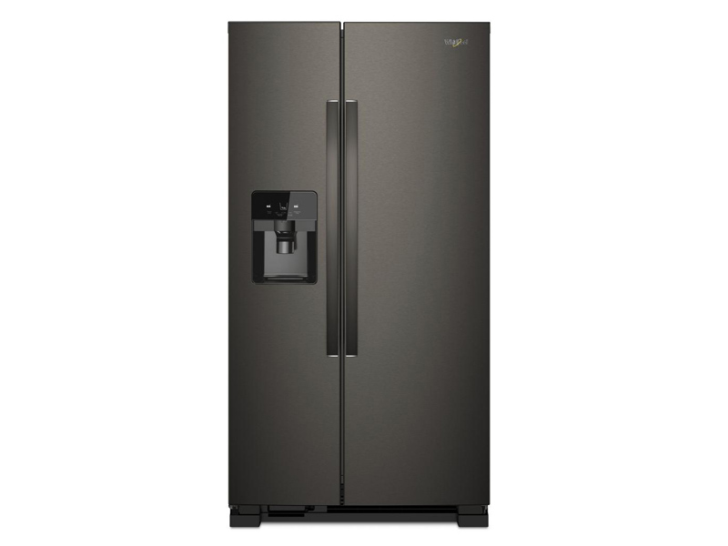 36" Whirlpool 25 Cu. Ft. Full-Depth Side-by-Side Refrigerator - WRS325SDHV