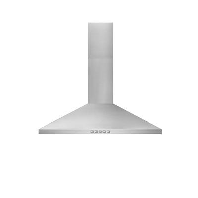 30" Broan Convertible Wall-Mount Pyramidal Chimney Range Hood With 450 MAX CFM In Stainless Steel - BWP1304SS