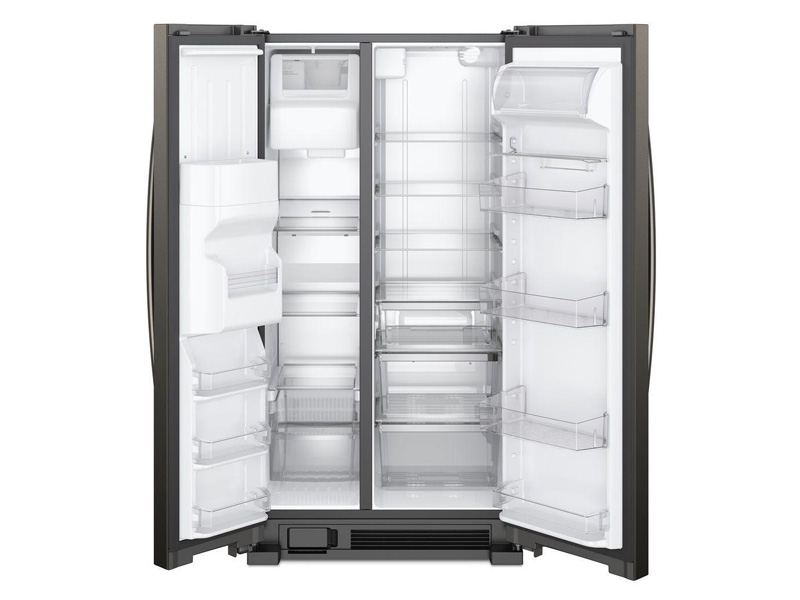 36" Whirlpool 25 Cu. Ft. Full-Depth Side-by-Side Refrigerator - WRS325SDHV