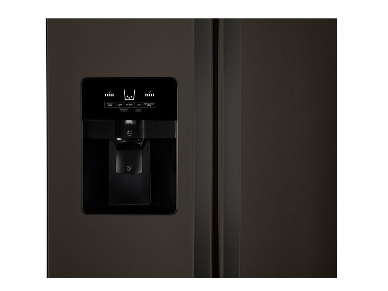 36" Whirlpool 25 Cu. Ft. Full-Depth Side-by-Side Refrigerator - WRS325SDHV