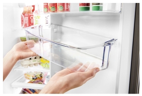 36" Whirlpool 21 Cu. Ft. Wide Counter Depth Side-by-Side Refrigerator - WRS571CIHV