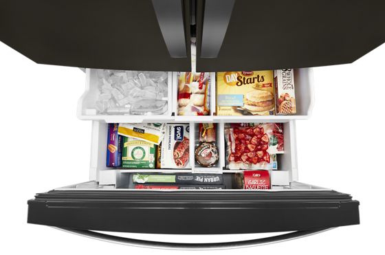 36" Whirlpool 27 Cu. Ft. French Door Refrigerator  - WRF767SDHV