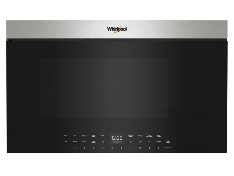 30" Whirlpool 1.1 Cu. Ft. Built-in Over-the-Range Flush Convection Microwave - YWMMF7330RZ