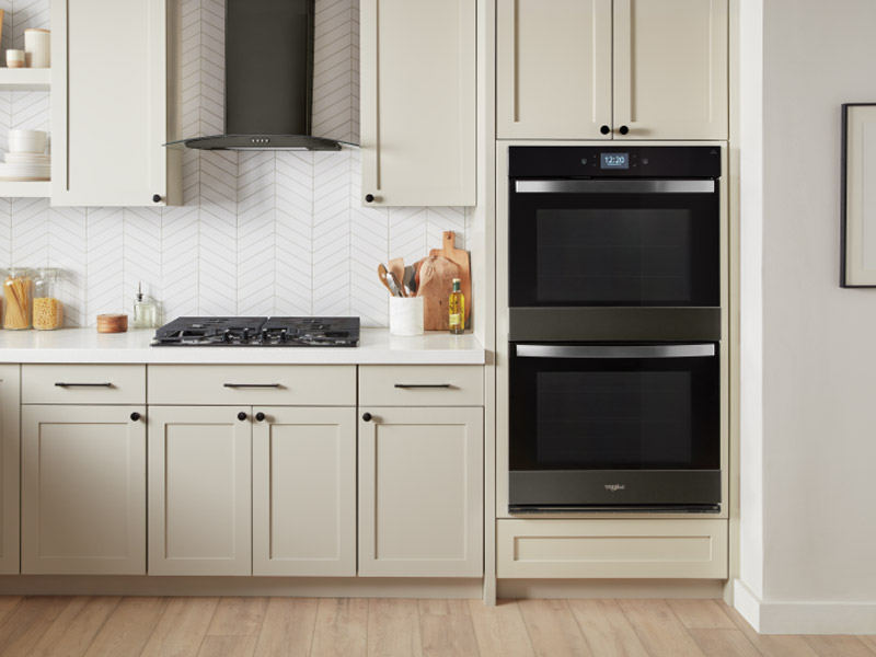 30" Whirlpool 10.0 Cu. Ft. Smart Double Wall Oven with Air Fry - WOED7030PV