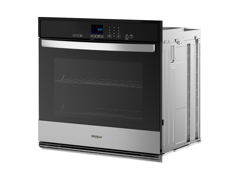 27" Whirlpool 4.3 Cu. Ft. Single Self-Cleaning Wall Oven in Stainless Steel - WOES3027LS