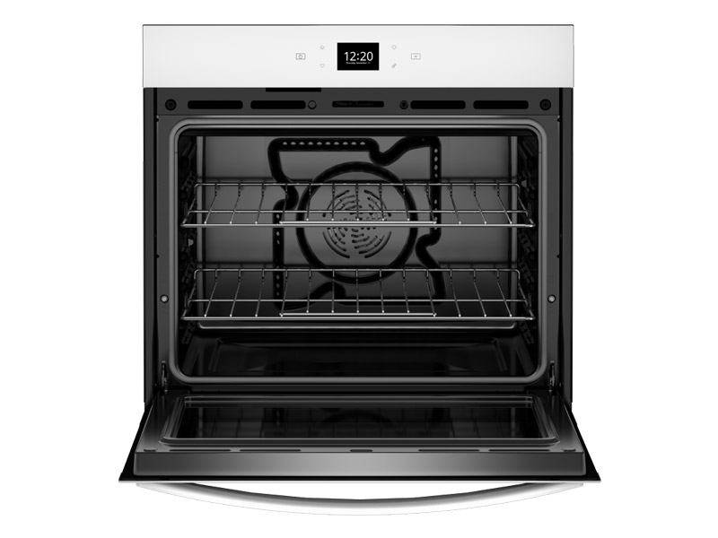 27" Whirlpool 4.3 Cu. Ft. Single Wall Oven with Air Fry in White - WOES5027LW