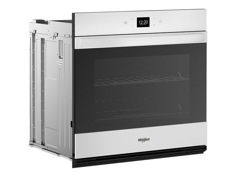 30" Whirlpool 5.0 Cu. Ft. Single Wall Oven with Air Fry When Connected - WOES5030LW