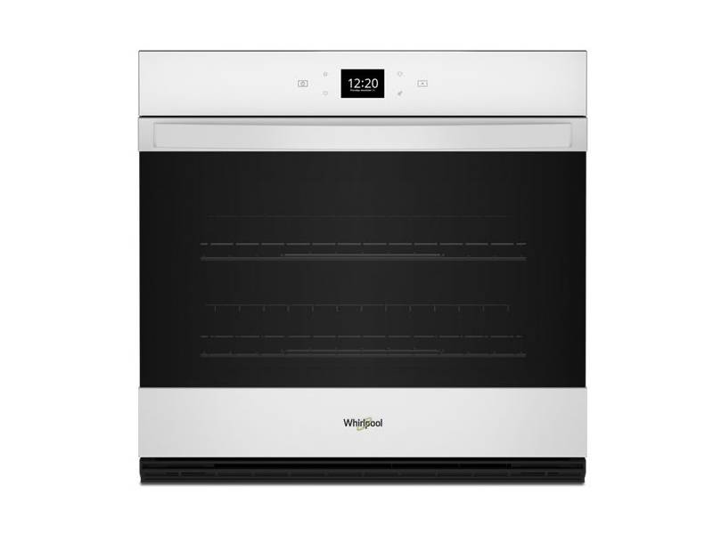 30" Whirlpool 5.0 Cu. Ft. Single Wall Oven with Air Fry When Connected - WOES5030LW