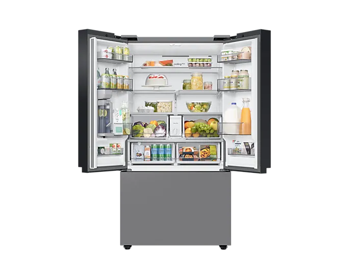 36" Samsung 30.1 Cu. Ft. Bespoke French Door Refrigerator - F-RF30BB62QNQN