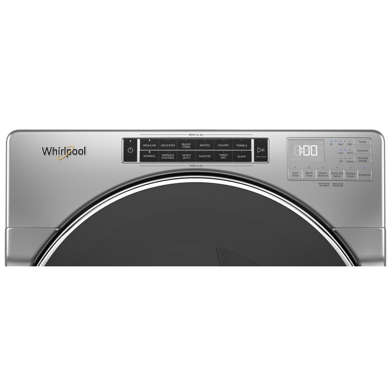 27" Whirlpool 7.4 Cu. Ft. Front Load Electric Dryer With Intiutitive Touch Controls - YWED8620HC