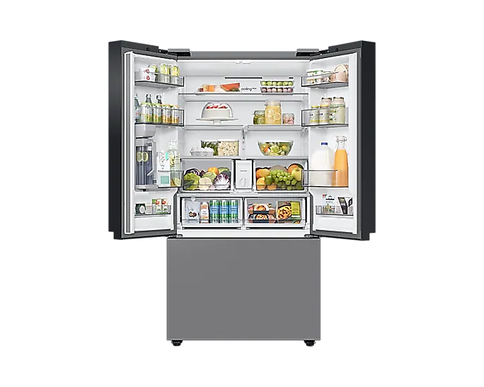 36" Samsung 30.1 Cu. Ft. Bespoke French Door Refrigerator - F-RF30BB623131