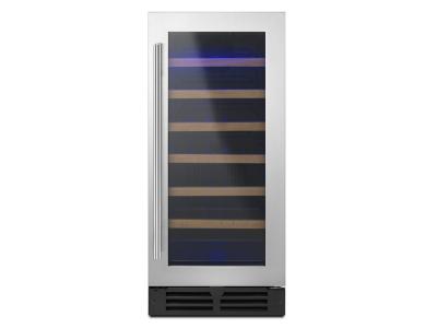 15" Whirlpool  Undercounter Wine Center with Towel Handle Bar - WUW35X15DS