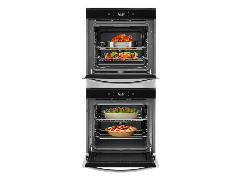 24" Whirlpool 5.8 Cu. Ft. Double Wall Oven with Convection - WOD52ES4MZ