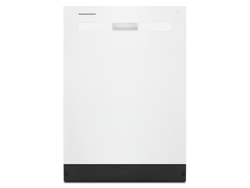 24" Whirlpool 55 DBA Quiet Dishwasher with Boost Cycle and Pocket Handle - WDP540HAMW