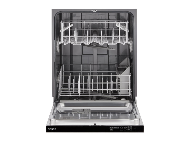 24" Whirlpool 55 DBA Quiet Dishwasher with Boost Cycle and Pocket Handle - WDP540HAMZ