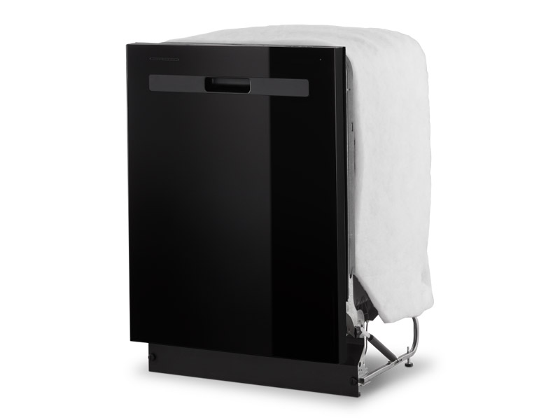 24" Whirlpool 55 DBA Quiet Dishwasher with Adjustable Upper Rack - WDP560HAMB